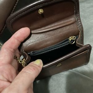 Coach vintage card/coin purse/wallet
